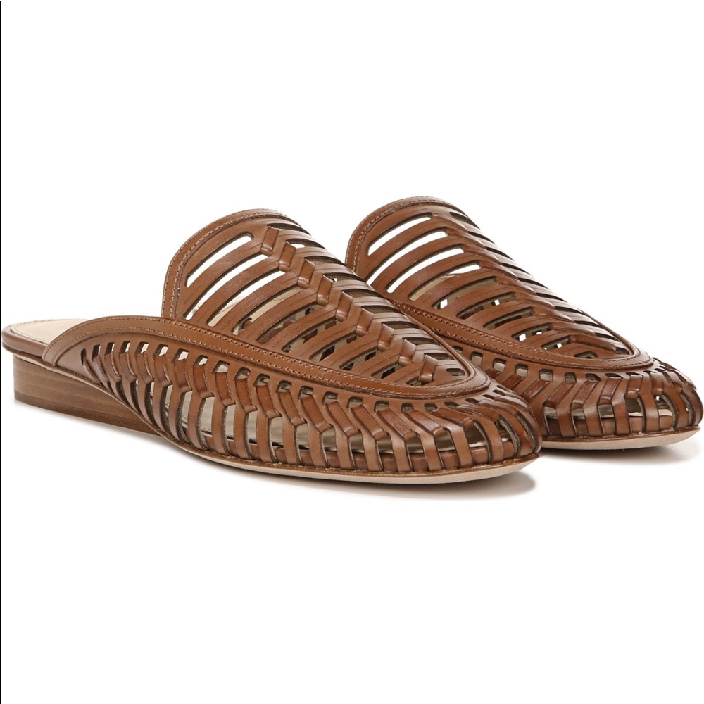 Veronica Beard Albani Cutout Mules - slides